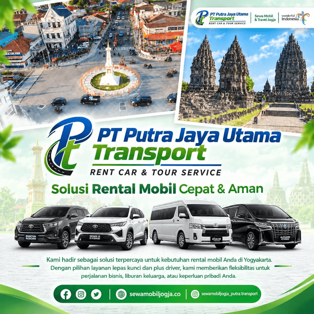 PT Putra Jaya Utama Transport - Solusi Rental Mobil Cepat & Aman di Yogyakarta