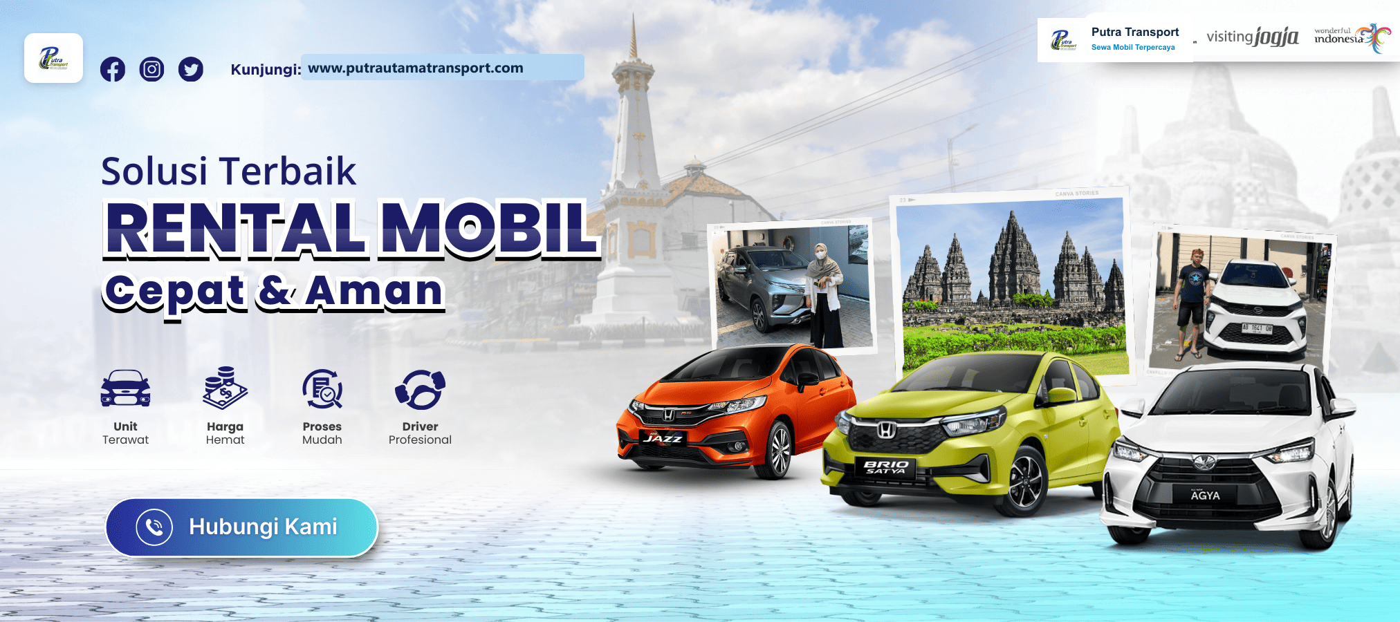 Pusat Sewa Mobil Lepas Kunci Atau Dengan Driver - PT Putra Jaya Utama Transport